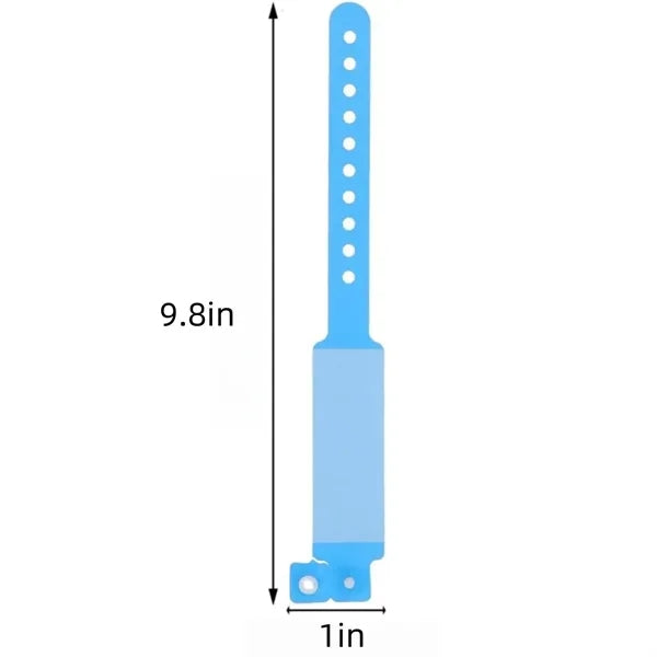 Disposable Adjustable Hospital Identification Wristbands