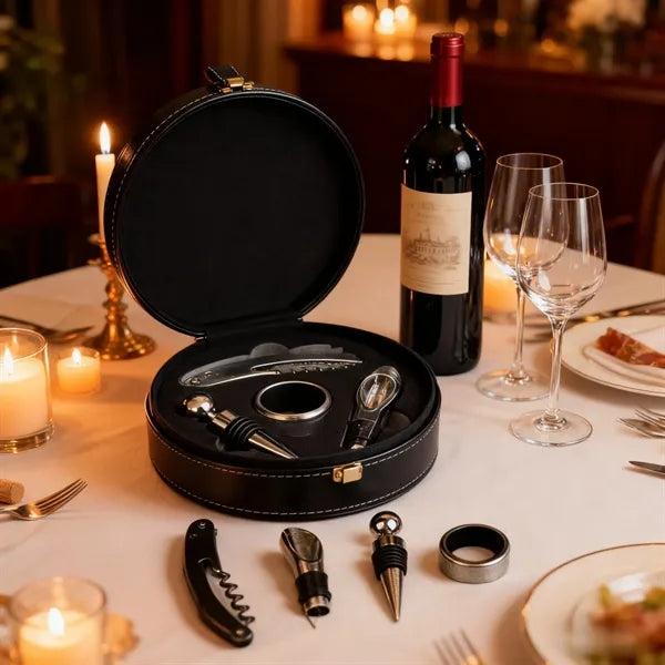Stylish and Easy to Operate of The Wine Corkscrew Kit