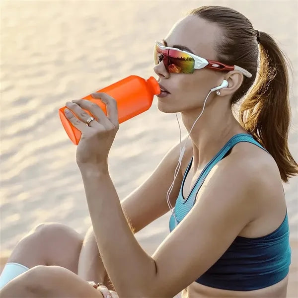 25oz Aluminum Water Bottle with Carabiner,Aluminium Sports B