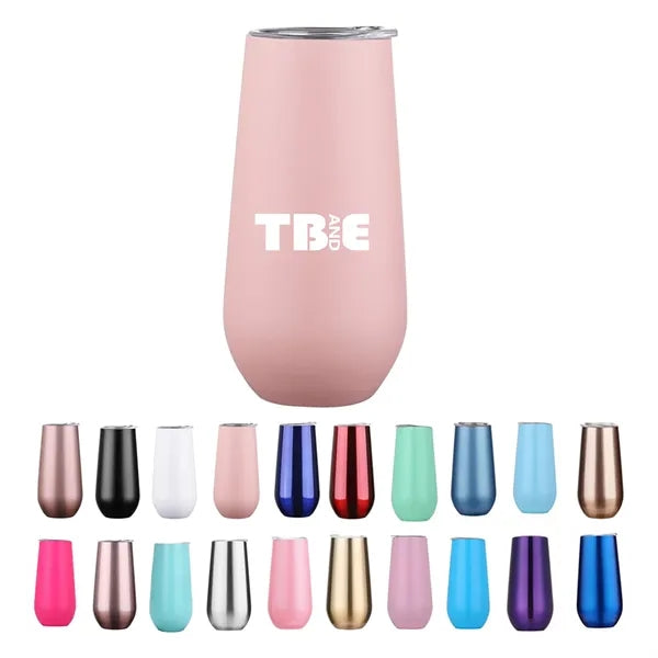 6Oz Vacuum Insulated Egg Shaped Cup