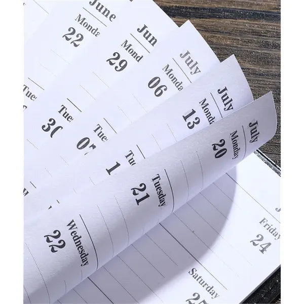 2026 Weekly Pocket Calendars A6 English Plan Book