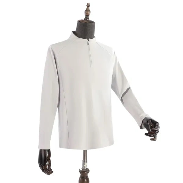 Premium Half Zip Training Top For Men Running Fitness