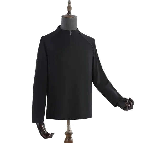 Premium Half Zip Training Top For Men Running Fitness