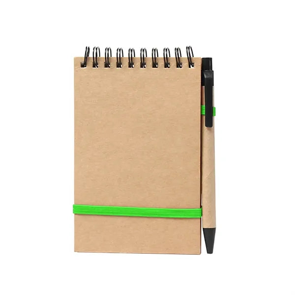 Pocket Kraft Spiral Notebook Kit