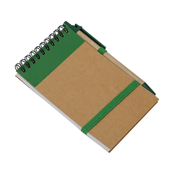 Pocket Kraft Spiral Notebook Kit
