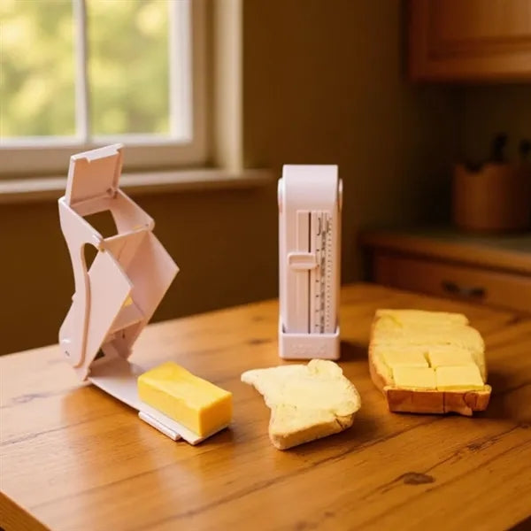 Adjustable Butter Cheese Slicer With Measurement Markings