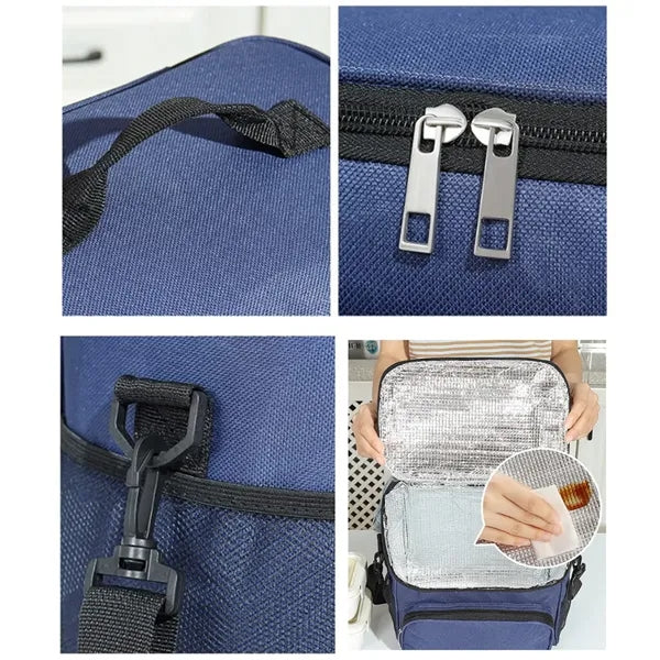 Outdoor Ice Pack Thickened Insulation Picnic Lunch Bag