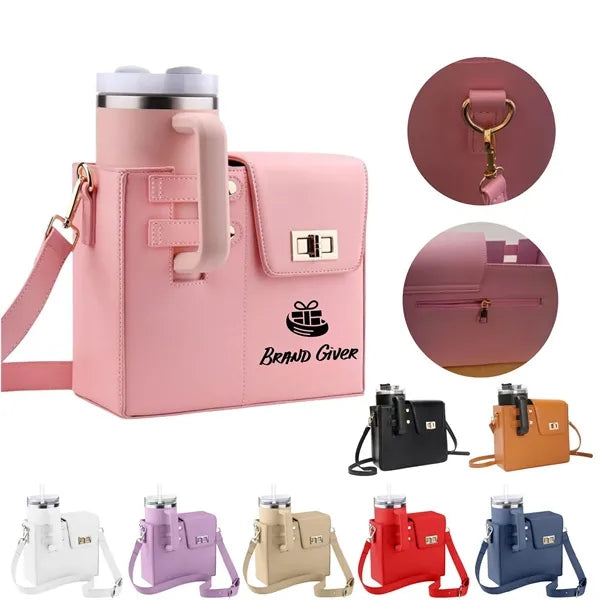 Outdoor Portable Crossbody Water Cup Storage Bag