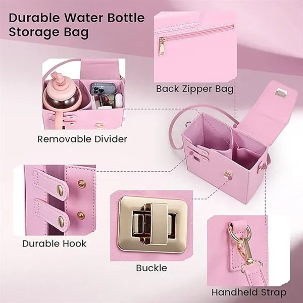 Outdoor Portable Crossbody Water Cup Storage Bag