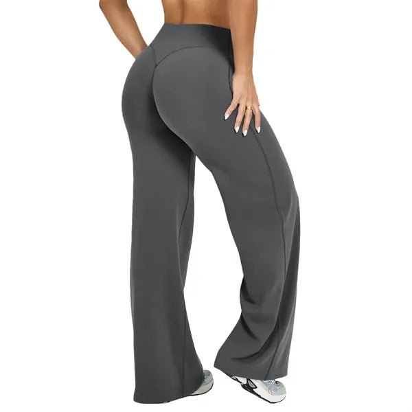 Premium High Waisted Straight Leg Yoga Pants For Women