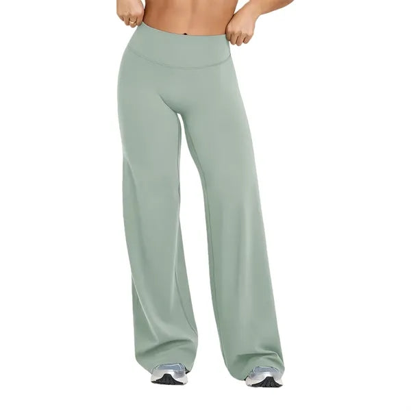 Premium High Waisted Straight Leg Yoga Pants For Women