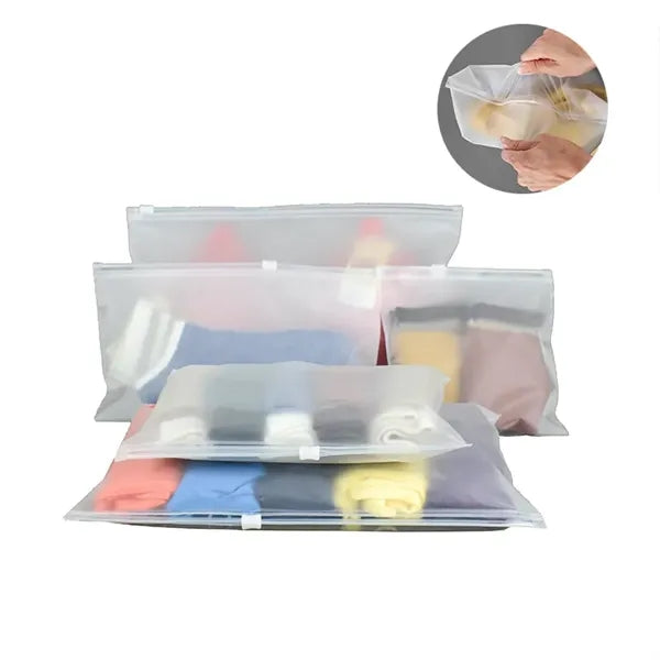 Frosted Storage Zipper Bags