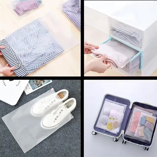 Frosted Storage Zipper Bags