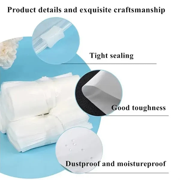 Frosted Storage Zipper Bags