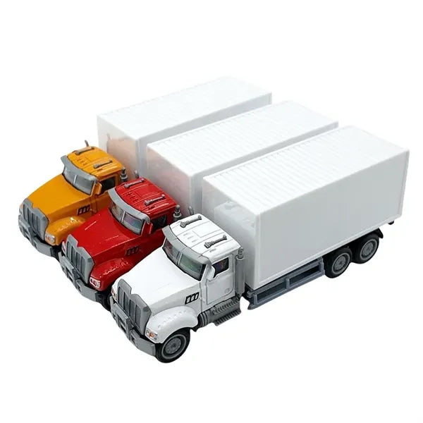 White Box Truck Car Toys