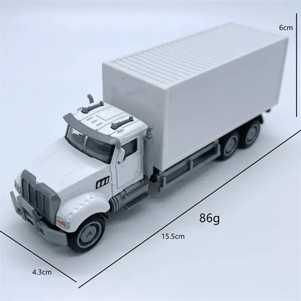 White Box Truck Car Toys