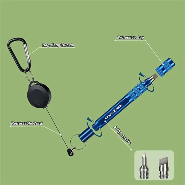3-In-1 Golf Club Groove Sharpener Tool