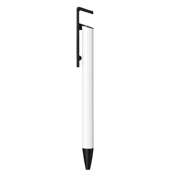 Press-type gel pen with mobile phone holder