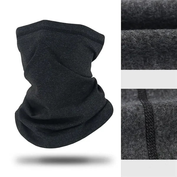 Winter fleece scarf