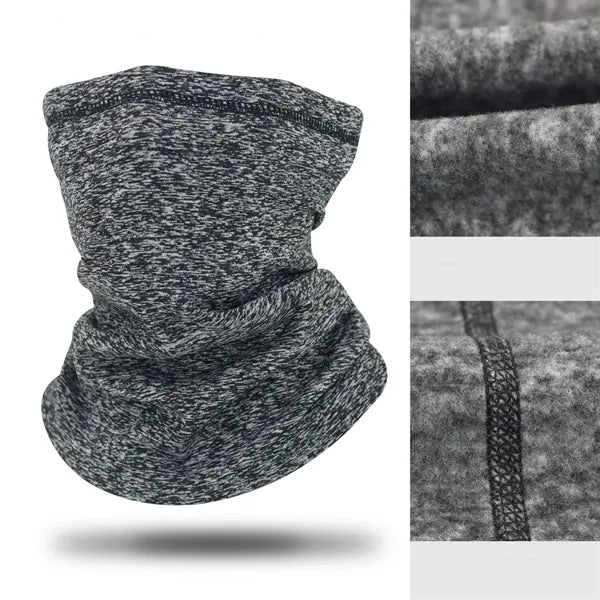 Winter fleece scarf