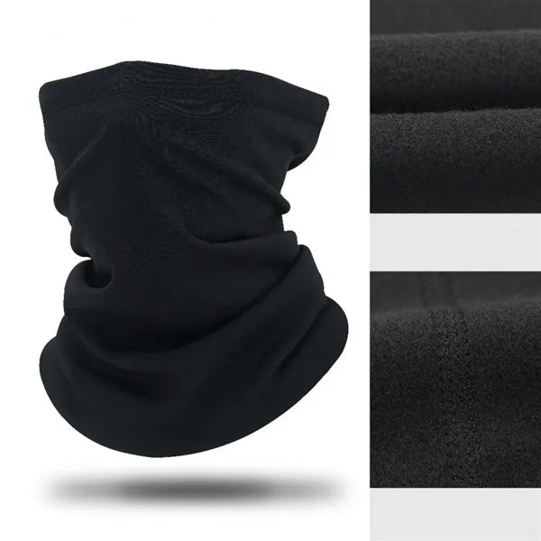 Winter fleece scarf