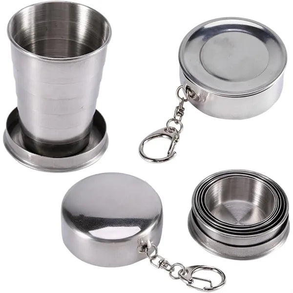 Foldable Stainless Steel Cup