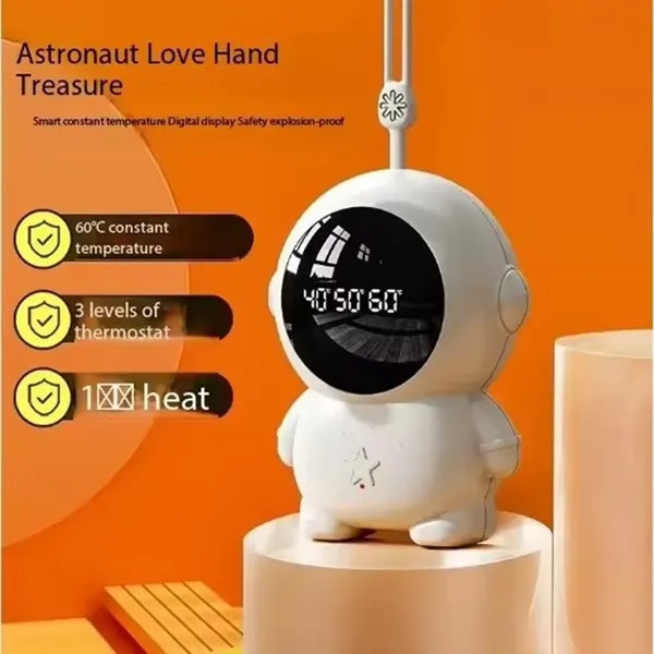 Small Astronaut USB Rechargeable Hand Warmer