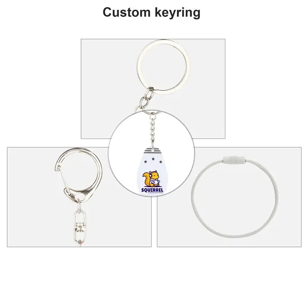 Multi-Color Acrylic Keychains