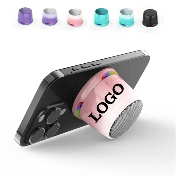 2-in1 Magnetic Phone Holder Wireless Speaker