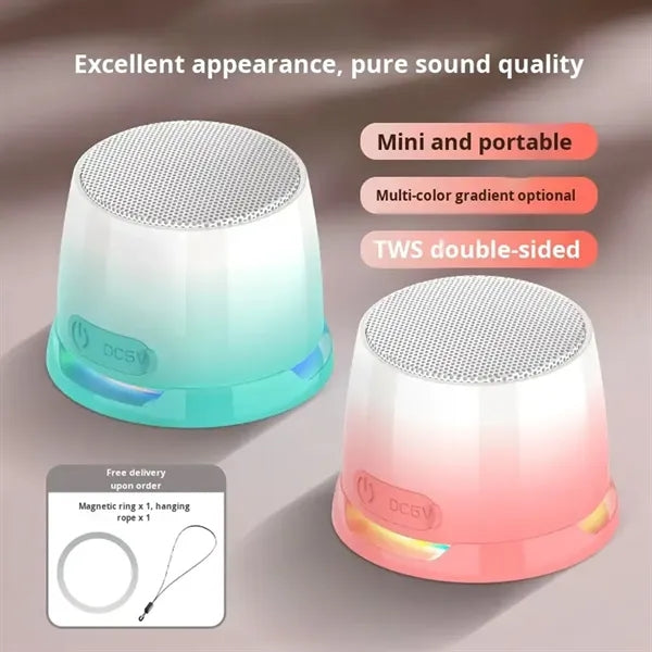 2-in1 Magnetic Phone Holder Wireless Speaker