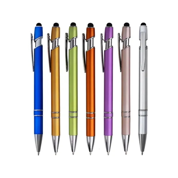 Union Printed - Chrome Colors Stylus Click Pen