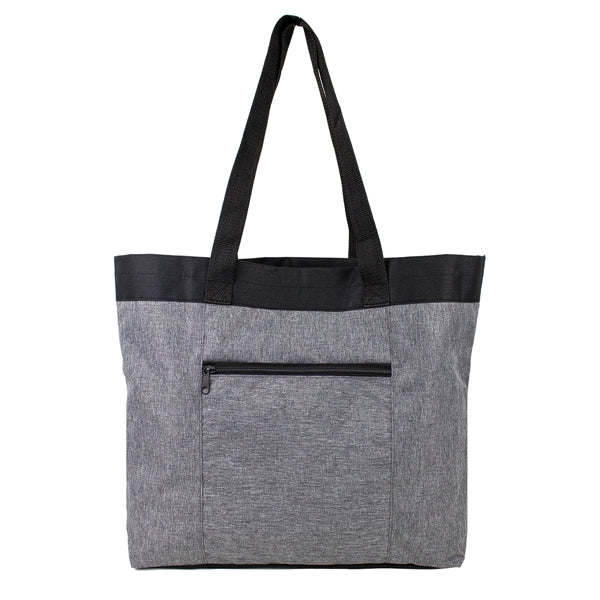 Heather Gray Open Tote