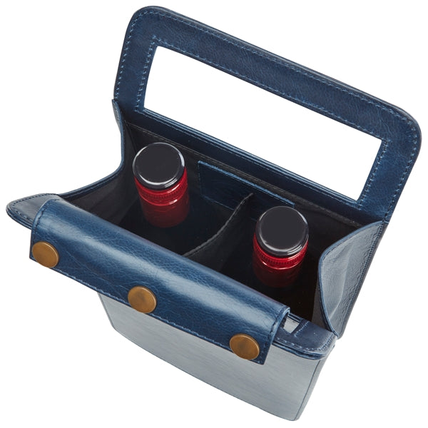 Sonoma Leather Two Bottle Tote