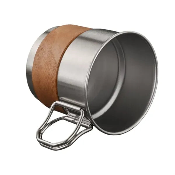 Stainless Steel Mug with Handle