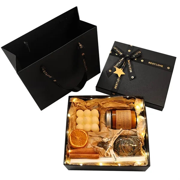 Romantic Valentine Scented Candle Gift Set