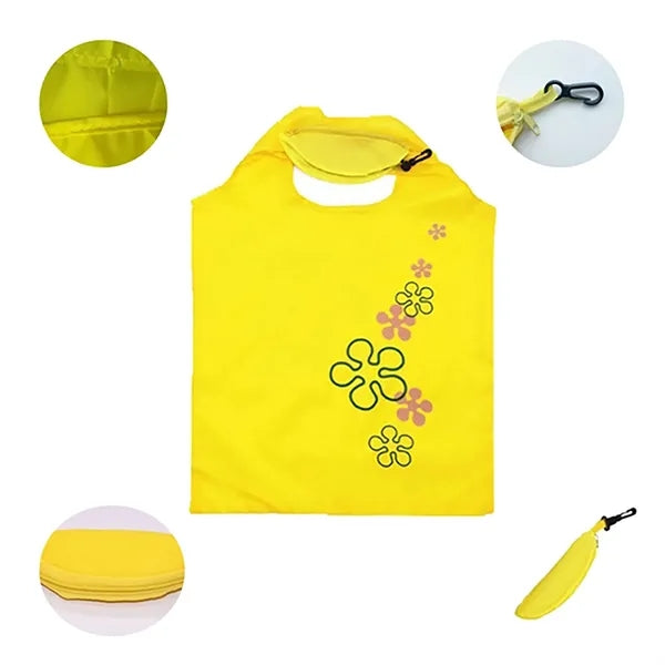 Foldable Pull Cord Shopping Bag