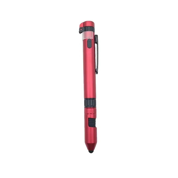 6-in-1 Utility Tool Pen with LED and Stylus