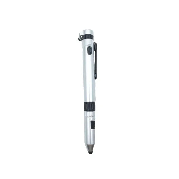 6-in-1 Utility Tool Pen with LED and Stylus