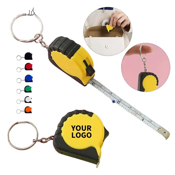 Mini 3-Foot Tape Measure Keychain