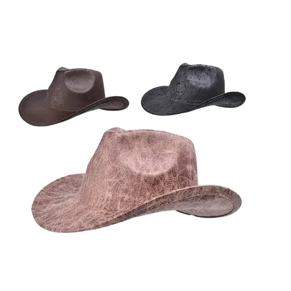 New Fashionable Retro Texture Western Cowboy Hat