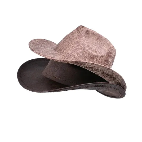 New Fashionable Retro Texture Western Cowboy Hat