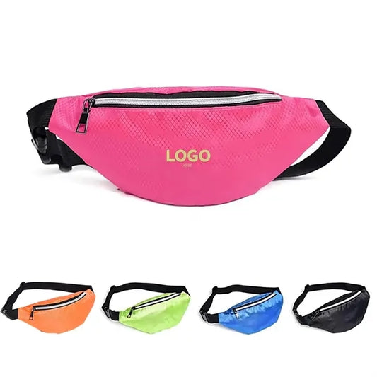 Adjustable Fanny Bags Waist Pack with Zippe