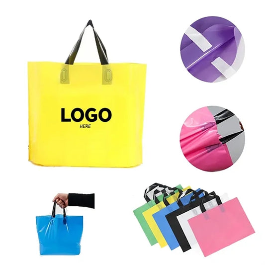 Plastic Shopping Bags With Handles