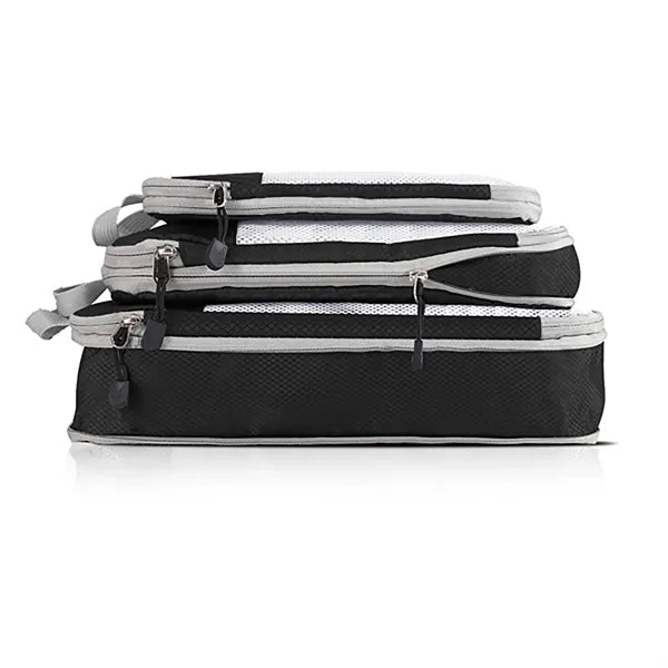 Set Of 3 Lightweight Compression Packing Cubes