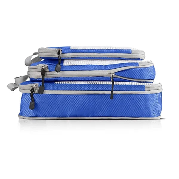 Set Of 3 Lightweight Compression Packing Cubes