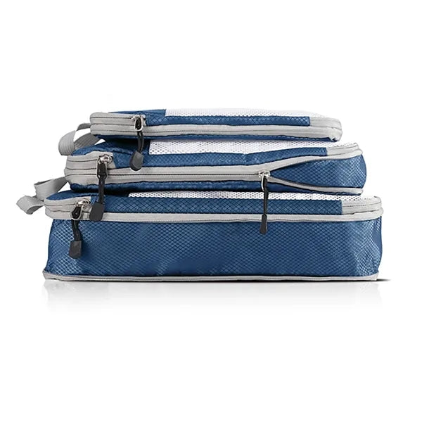 Set Of 3 Lightweight Compression Packing Cubes