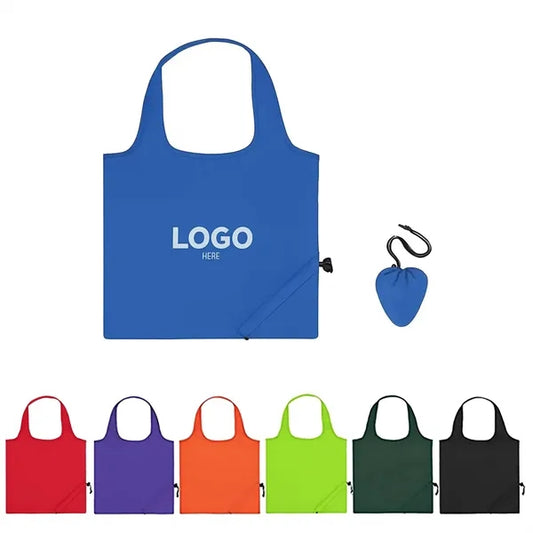 Foldable Shopping Tote Bag With Small Pocket