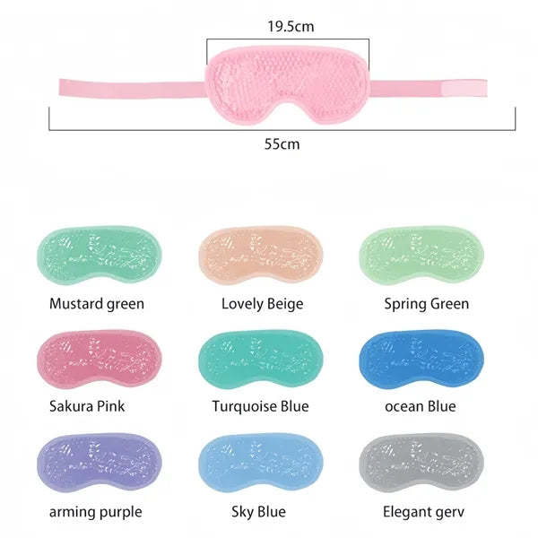 Hot/ Cold Plush Gel Pack Eye Mask