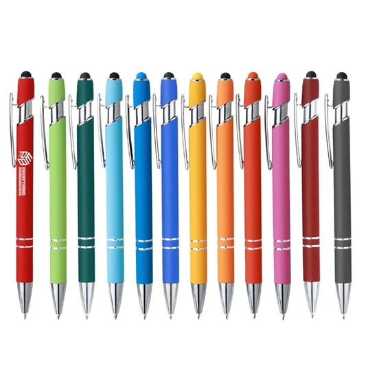 Metal Pen With Soft Rubberized Grip