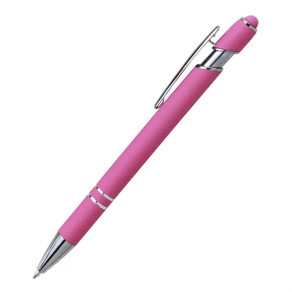 Metal Pen With Soft Rubberized Grip